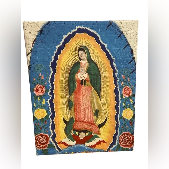 Religious figure on canvas size 11X14 - Picture 1 of 5